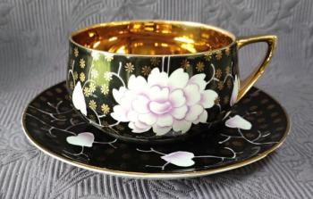 Šálek s podšálkem, zn. Bohemia, Karlsbad  Šálek s podšálkem, zn. Bohemia, Karlsbad