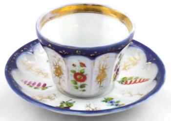 Šálek s vějířem - Christian Fischer, Pirkenhammer Šálek s vějířem - Christian Fischer, Pirkenhammer